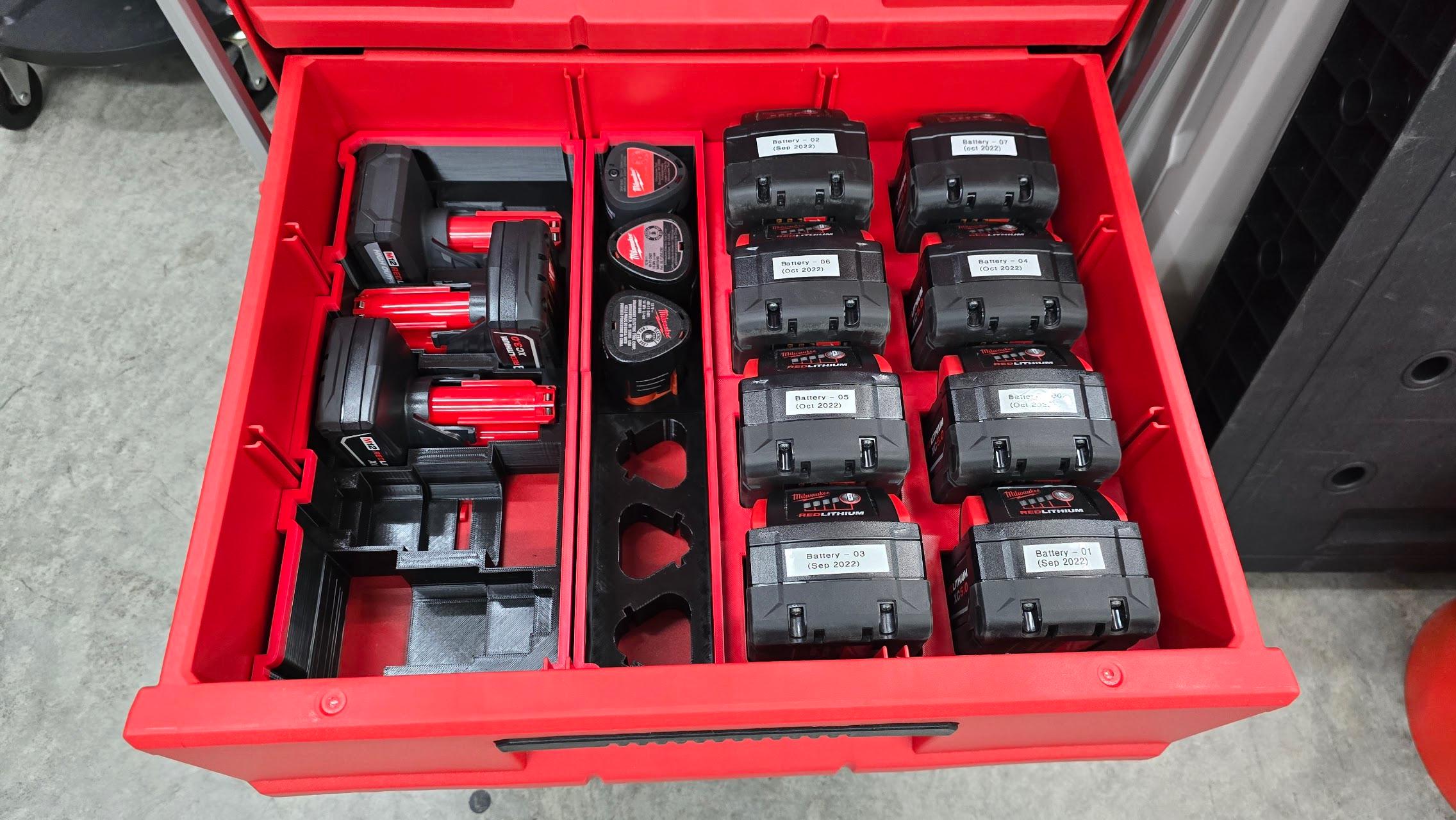 8×5.0Ah Battery Holder
