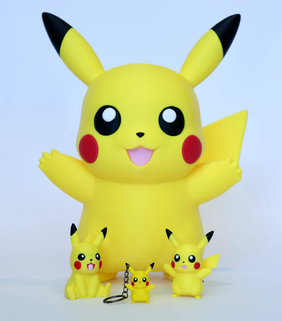 3D Printed Chibi Pikachu
