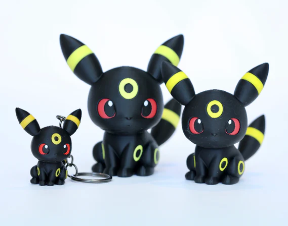 3D Printed Chibi Umbreon