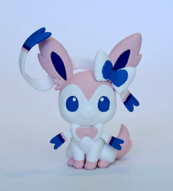 3D Printed Chibi Sylveon