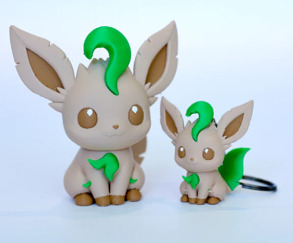 3D Printed Chibi Leafeon