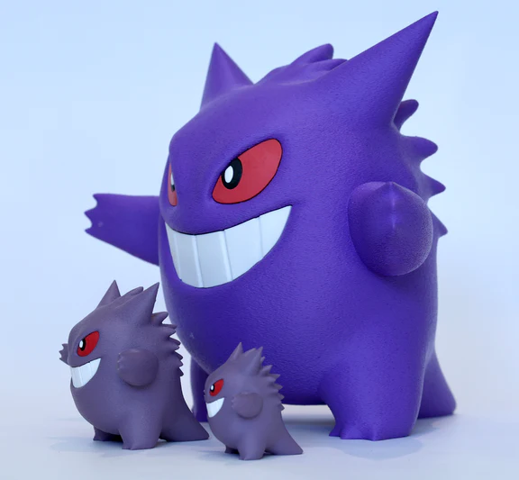 3D Printed Chibi Gengar