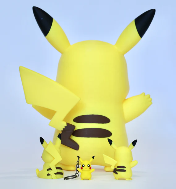 3D Printed Chibi Pikachu
