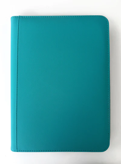9 Pocket zip binder 360 card slots