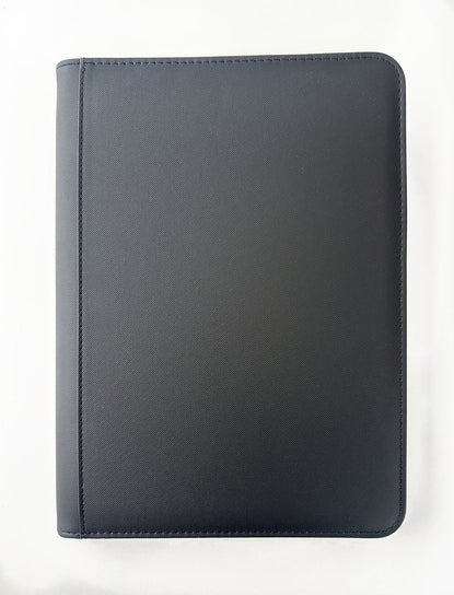 9 Pocket zip binder 360 card slots