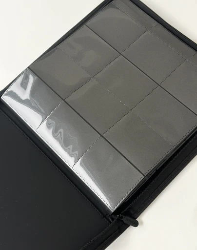 12 Pocket zip binder 480 card slots